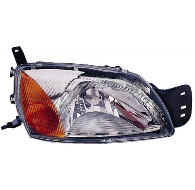 Ford Fiesta 99-*Faro Dch Con Regulac. Electr. Inter/Amarillo