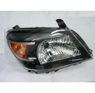 Ford Ranger 09-*Faro Dch Con Regulacion Manual/Electrica(Interior Negro)