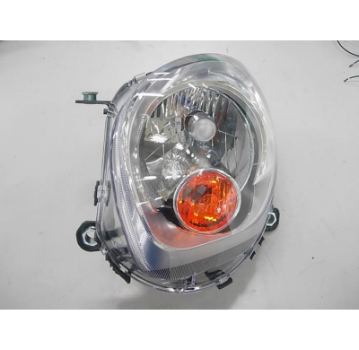 Mini Countryman 10-*Faro Izq Electrico Con Motor Amarillo H4