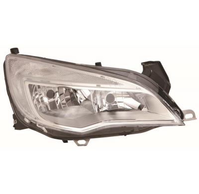 Opel Astra 10-*Faro Dch Con Regulacion Electrica  Con Motor Interior Cromado H7/H7