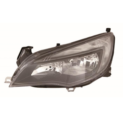 Opel Astra 10-*Faro Izq Con Regulacion Electrica  Con Motor Interior Oscuro  H7/H7