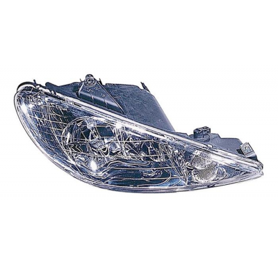 Peugeot 206 98-*Faro Dch Con Regulac. Elec Gti (H7+h7)