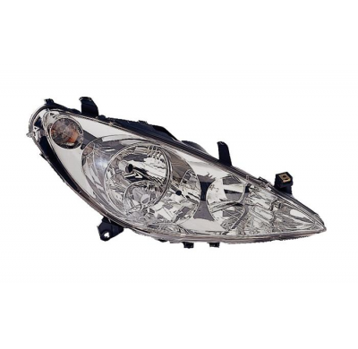 Peugeot 307 01-*Faro Dch Con Regulac. Electr. S/Agujer Antiniebla