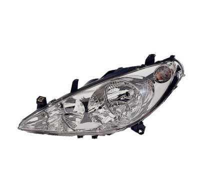 Peugeot 307 01-*Faro Izq Con Regulac. Electr. S/Agujer Antiniebla