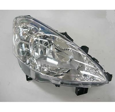 Peugeot Partner 08-*Faro Dch Electrico Con Motor H4