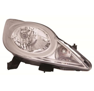 Peugeot 107 12-*Faro Dch Con Regulacion Electrica H4