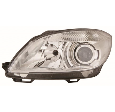 Skoda Fabia 10-/Roomster 10-*Faro Izq Electrico Con Motor H7/H7