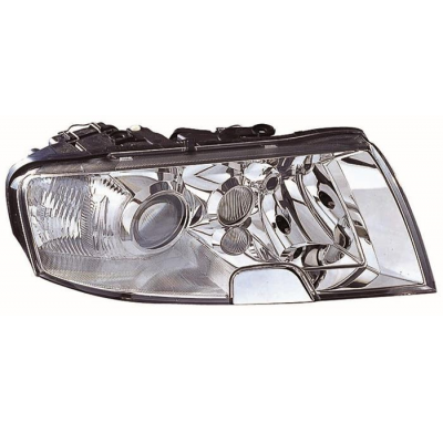 Skoda Superb 02-*Faro Dch Con Regulacion Electrica Con Antiniebla H7/H3/H3
