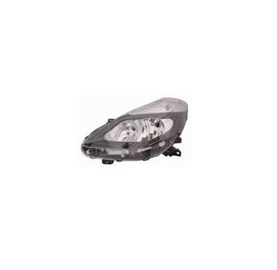 Renault Clio 09-*Faro Izq C/Regulac Electrica (Interior Negro)