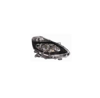 Renault Clio 09-*Faro Dch Con Regulacion Electrica H1/H7/H7 (Interior Negro)