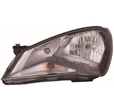 Seat Mii 12-*Faro Izq Con Regulacion Electrica Interior Negro