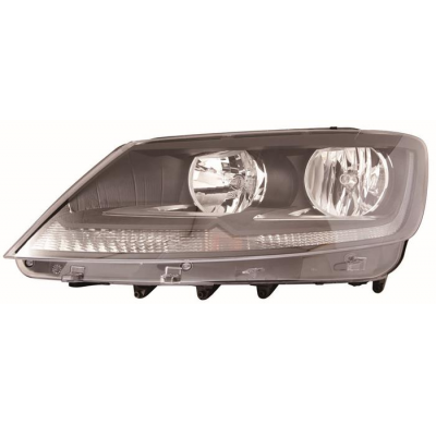 Seat Alhambra 10-*Faro Izq H7/H15 (Interior Negro)