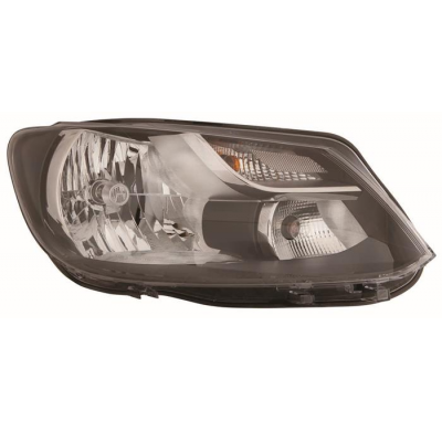 Vw Caddy 2010-/Touran 10-*Faro Dch Con Regulacion Electrica H4