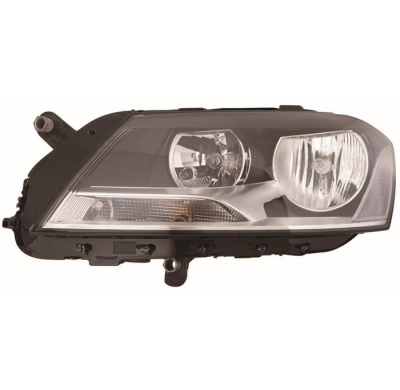 Vw Passat 10-*Faro Izq Con Regulacion Electrica Con Motor (Interior Negro