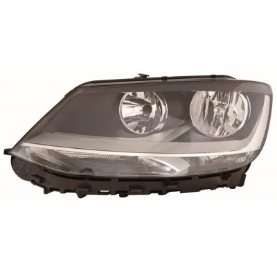 Vw Sharan 10-*Faro Izq Con Regulacion Electrica Con Motor H7/H7