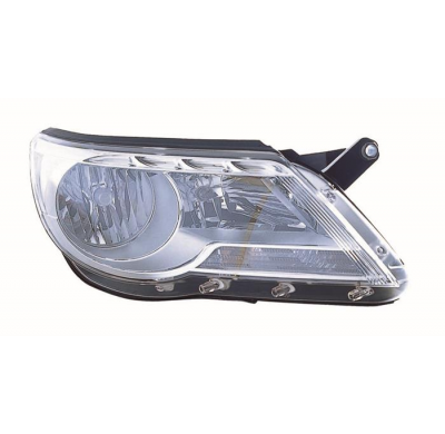 Vw Tiguan 08-*Faro Dch Con Regulacion Elect Con Motor H7/H7