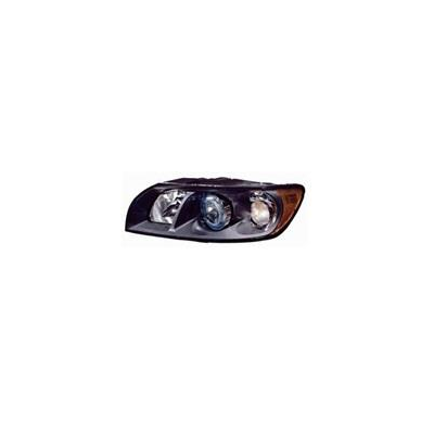 Volvo S40/V50 03-*Faro Dch Con Regulacion Electrica Negro Hid (Xenon)