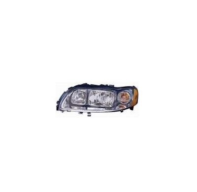 Volvo S60 04-*Faro Izq Con Regulac Manual/Electrico Interior Cromado
