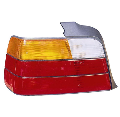 Bmw E36 91-*Piloto Tr Dch 4p(Blanco+am+rojo)