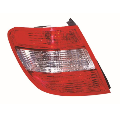 Mercedes C W204 07-*Piloto Trasero Izq (Sw) Rojo Blanco