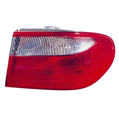 Mercedes W210 99-*Far Tras Dch Aleta(Ahumado/Claro