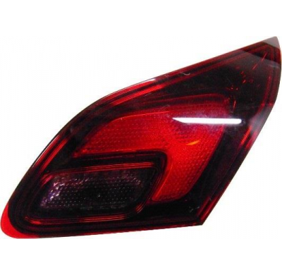 Opel Astra 10-*Piloto Trasero Dch(Interior) 3/5 P(Rojo/Negro)