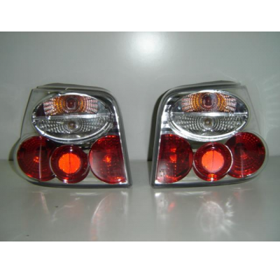 Vw Golf 97-*Kit Pilotos Cristal Tuning