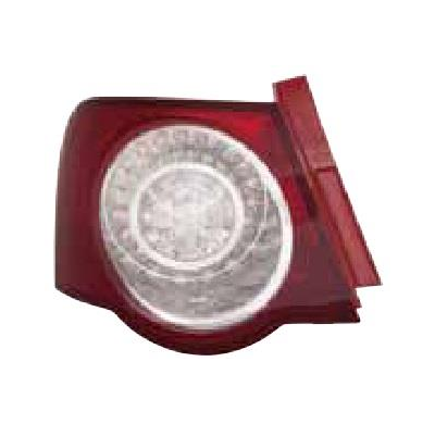 Vw Passat 05-*Piloto Trasero Izq (Exterior) 4p (Led) Interior Oscuro