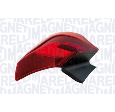 Opel Astra 10-*Piloto Trasero Dch 5 Puertas (Exterior) (Ahumado) ( Con Portalamparas)