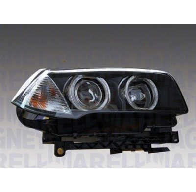 Bmw X3 06-*Faro Dch Electrico Con Motor Interior Negro D1s/H7 (Xenon)