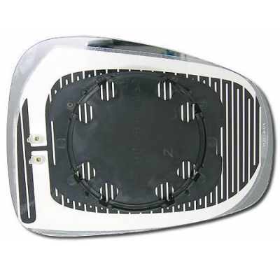 Alfa 159 05-/Mito 09-*Cristal/Retrovisor Dch Calefactado Convexo Azul