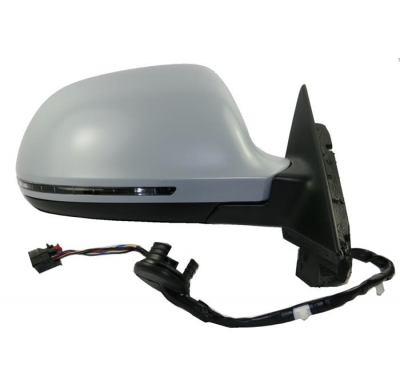 Audi A3 09-*Retrovisor Dch Electrico Calefactado Para Pintar Con Piloto Abatible Electricamente 10pin (3p)