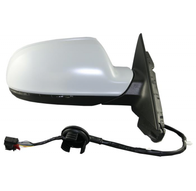 Audi A3 10-*Retrovisor Dch Electrico Termico Para Pintar Con Piloto Convexo Abatible Electricamente 10pin 5 Puertas