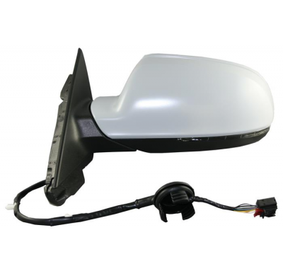 Audi A3 10-*Retrovisor Izq Electrico Termico Para Pintar Con Piloto Asferico Abatible Electricamente  10pin 5 Puertas