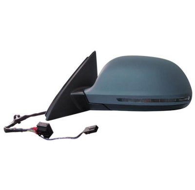 Audi Q3 11-*Retrovisor Izq Electrico Termico Abatible Electricamente  Con Piloto Para Pintar Asferico 12 Pins