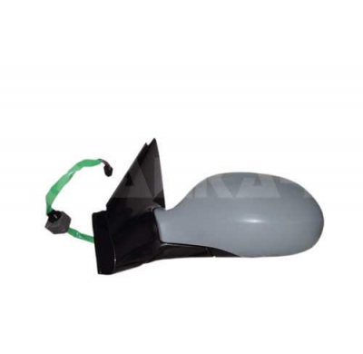 Cit C5 00-*Retrovisor Izq Electrico Asferico Azulado Calefactado Para Pintar Abatible Electricamente