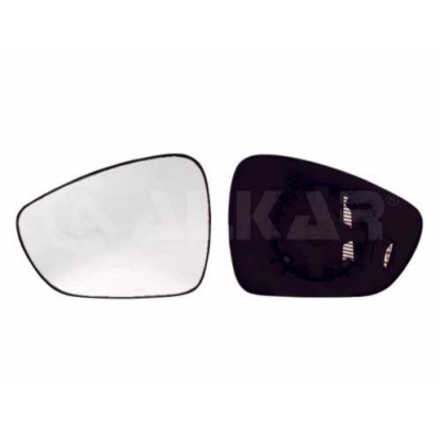 Citroen C5 08-*Cristal Retrovisor Izq Convexo Calefactado Azul