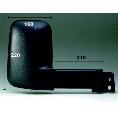 Ford Transit 86-*Espejo Dch Br Largo