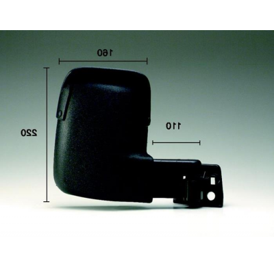 Ford Transit 91-*Espejo Man Dch Br Corto