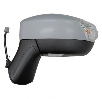 Ford Kuga 08-*Retrovisor Izq Electrico Calefactado Abatible Electricamente Con Piloto Con Luz De Cortesia Para Pintar Asferico