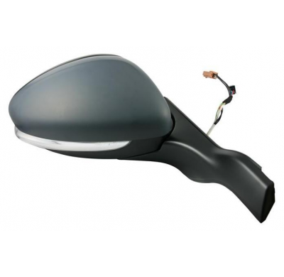 Peugeot 208/2008 12-*Retrovisor Dch Electrico Calefactado Con Piloto Para Pintar Abatible Electricamente 11pin