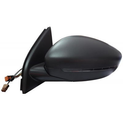 Peugeot 308 13-*Retrovisor Dch Electrico Calefactado Con Piloto Para Pintar Convexo 6pin