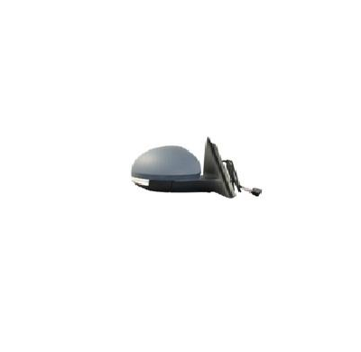 Skoda Yeti 2010-*Retrovisor Dch Electrico Calefactado Con Piloto Para Pintar 7 Pines