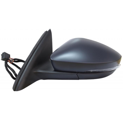 Skoda Octavia 13-*Retrovisor Izq Electrico Calefactado Abatible Electricamente Para Pintar Con Piloto Con Luz De Cortesia