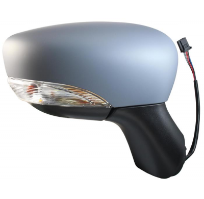 Renault Captur 13-* Retrovisor Dch Electrico Termico Para Pintar Con Piloto Sens 9pin