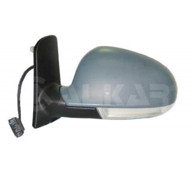 Vw Sharan/Alhamb 04-*Retrovisor Dch Electrico Calefactado-Para Pintar-Abatible Electricamente-Con Intermitente