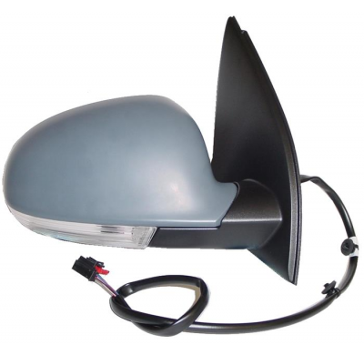 Vw Golf V 03-*Esp Dch Electrico Convexo Termico P/Pintar C/Intermitente Abatible Electricamente