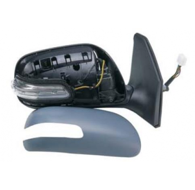 Toyota Avensis 06-*Espejo Dch Electrico Calefactado Con Piloto Para Pintar Convexo