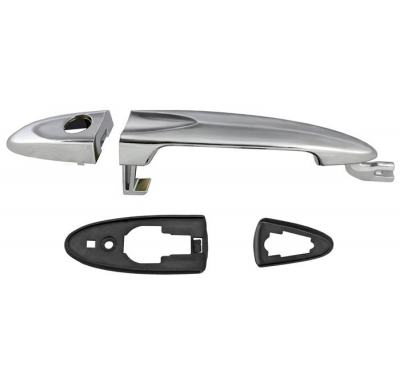 Lancia Y 03-*Puño Puerta Delantero Dch Plastico Cromado