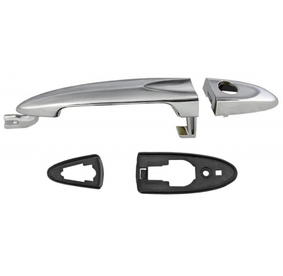 Lancia Y 03-*Puño Puerta Delantero Izq Plastico Cromado